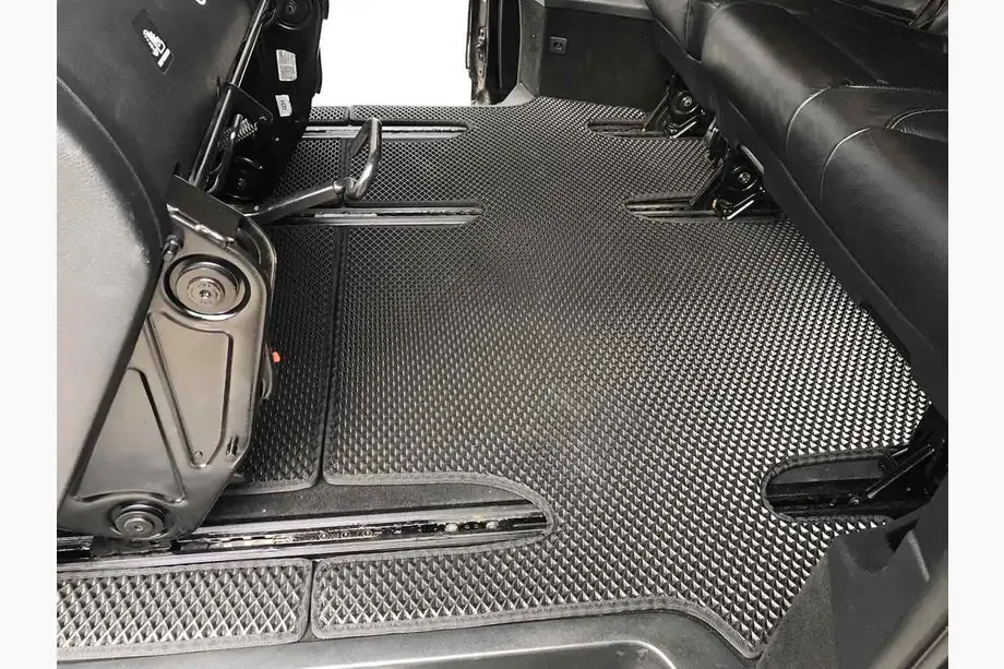Mercedes Vito/V klase W447 2014– EVA salona paklāji V-Class ExtraLong 2 sānu daļas (tikai saņemšana uz vietas, pilns salona komplekts, melni) Foto 9