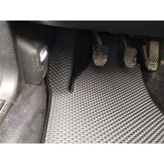 EVA auto paklājiņi (melni) foto 2