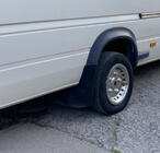 Volkswagen LT 1995–2006 Nerūsējošā tērauda riteņu dekoratīvie vāciņi Exclusive V2 (tandēms) foto 2
