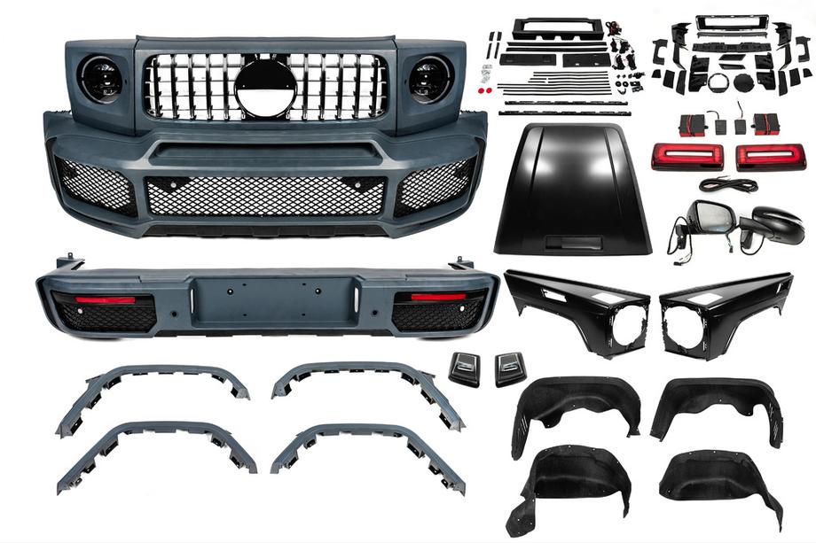 Mercedes G class W463 1990–2018 Restaila komplekts G63 BRB 2018 Image
