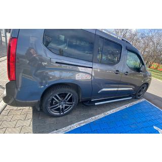 Sānu pakāpieni RedLine V1 (2 gab., alumīnijs) foto 4