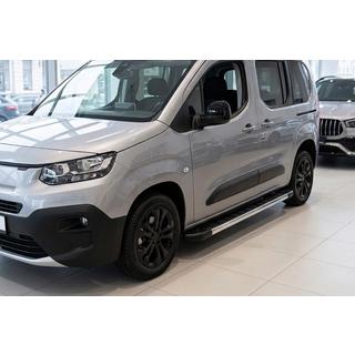 Sānu pakāpieni RedLine V1 (2 gab., alumīnijs) foto 2