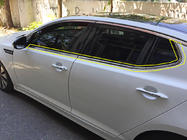 Kia Optima 2010–2016 Apakšējās logu līstes (6 gab., nerūsējošais tērauds) foto 1