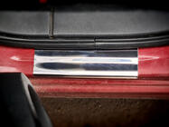 Nissan Qashqai 2007–2010 Sliekšņu uzlikas (Carmos V2, 4 gab., nerūsējošais tērauds) foto 4