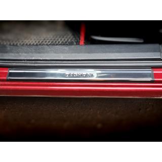 Sliekšņu uzlikas (Carmos V2, 4 gab., nerūsējošais tērauds) Nissan Qashqai 2010–2014 foto 2