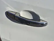 Ford Custom 2013–2022 Durvju rokturu uzlikas Carmos (nerūsējošais tērauds) foto 3