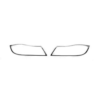 Priekšējo lukturu uzlikas (2 gab., plastmasa) BMW 3. sērija E90/E91 2005–2011 foto 3