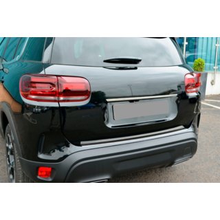 Hroma līste virs numura zīmes (nerūsējošais tērauds) Citroen C5 Aircross 2017–2025 foto 2