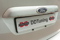 Ford C-Max/Grand C-Max 2010–2019 Carmos līste virs numura zīmes (nerūsējošais tērauds) foto 5