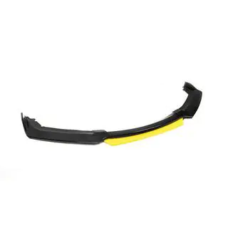 Universāls priekšējā bampera lūpas spoileris Niken Yellow (ABS) foto 2