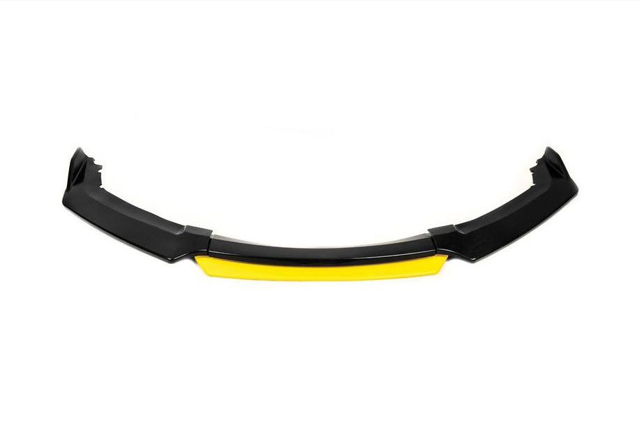 Universāls priekšējā bampera lūpas spoileris Niken Yellow (ABS) Foto 1