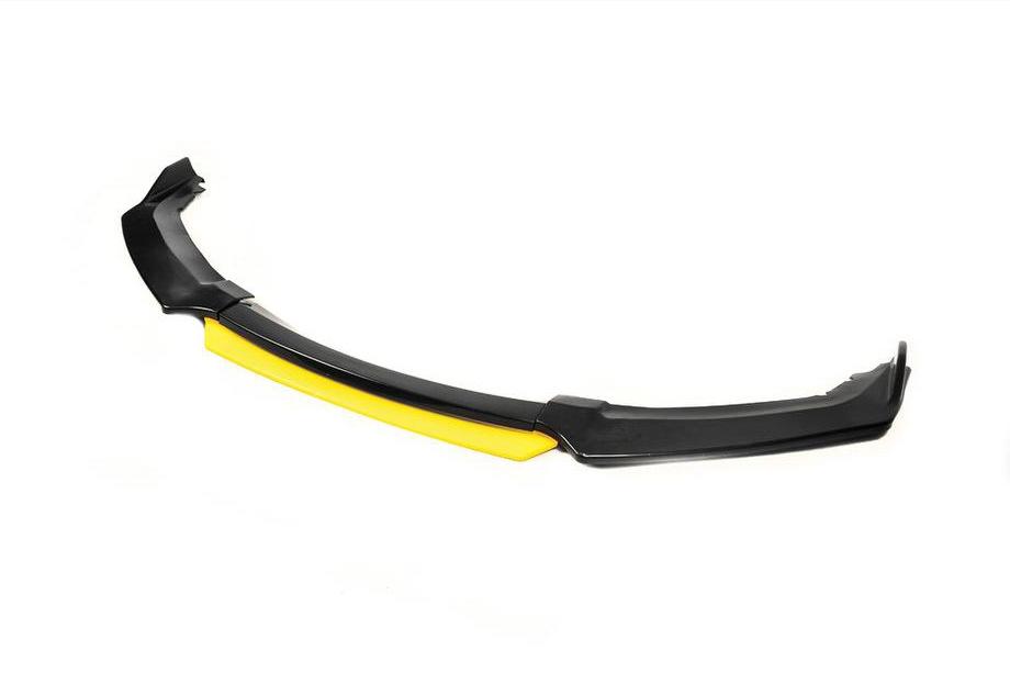 Universāls priekšējā bampera lūpas spoileris Niken Yellow (ABS) Foto 3