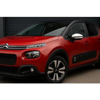 Spoguļu uzlikas (2 gab., nerūsējošais tērauds) Citroen C-3 2016–2023 foto 3