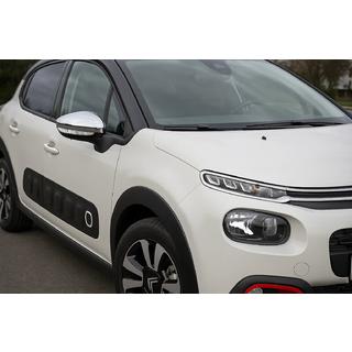 Spoguļu uzlikas (2 gab., nerūsējošais tērauds) Citroen C-3 2016–2023 foto 1