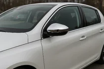Peugeot 308 2014–2021 Spoguļu uzlikas (2 gab., nerūsējošais tērauds) foto 1