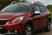 Peugeot 2008 2013–2019 Spoguļu uzlikas 2016-2019 (2 gab., nerūsējošais tērauds) Carmos - turku teras foto 3