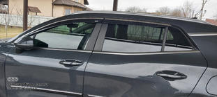 Kia Sportage 2021– Logu vēja deflektori ar hromētu līsti Niken (SWB, 4 gab.) foto 5