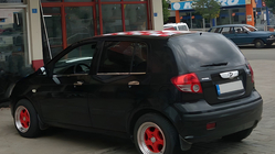 Hyundai Getz 2002– Ārējās logu apmales (6 gab., nerūsējošais tērauds) OmsaLine – itāļu nerūsējošais tērauds foto 4
