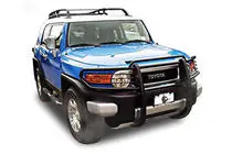 Toyota FJ Cruiser 2006–2022 Priekšējais aizsargstienis (bullbar) A098600 (nerūsējošais tērauds) foto 4