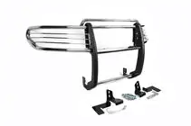Toyota FJ Cruiser 2006–2022 Priekšējais aizsargstienis (bullbar) A098600 (nerūsējošais tērauds) foto 3