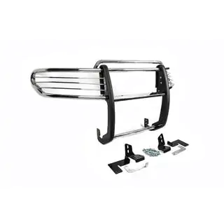 Priekšējais aizsargstienis (bullbar) A098600 (nerūsējošais tērauds) Toyota FJ Cruiser 2006–2022 foto 3