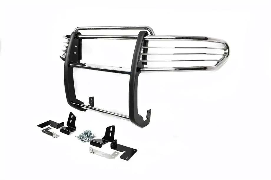 Toyota FJ Cruiser 2006–2022 Priekšējais aizsargstienis (bullbar) A098600 (nerūsējošais tērauds) Image