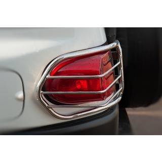 Aizmugurējo lukturu aizsargi no nerūsējošā tērauda (2 gab.) Toyota FJ Cruiser 2006–2022 foto 2