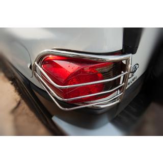 Aizmugurējo lukturu aizsargi no nerūsējošā tērauda (2 gab.) Toyota FJ Cruiser 2006–2022 foto 4