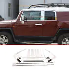 Toyota FJ Cruiser 2006–2022 Logu moldingu komplekts (nerūsējošais tērauds, 16 gab.) foto 13