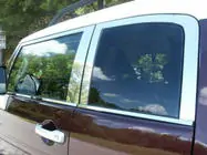 Toyota FJ Cruiser 2006–2022 Logu moldingu komplekts (nerūsējošais tērauds, 16 gab.) foto 10