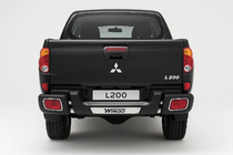 Mitsubishi L200 2006–2015 Aizmugurējais aizsargstienis D124537 (nerūsējošais tērauds) foto 3