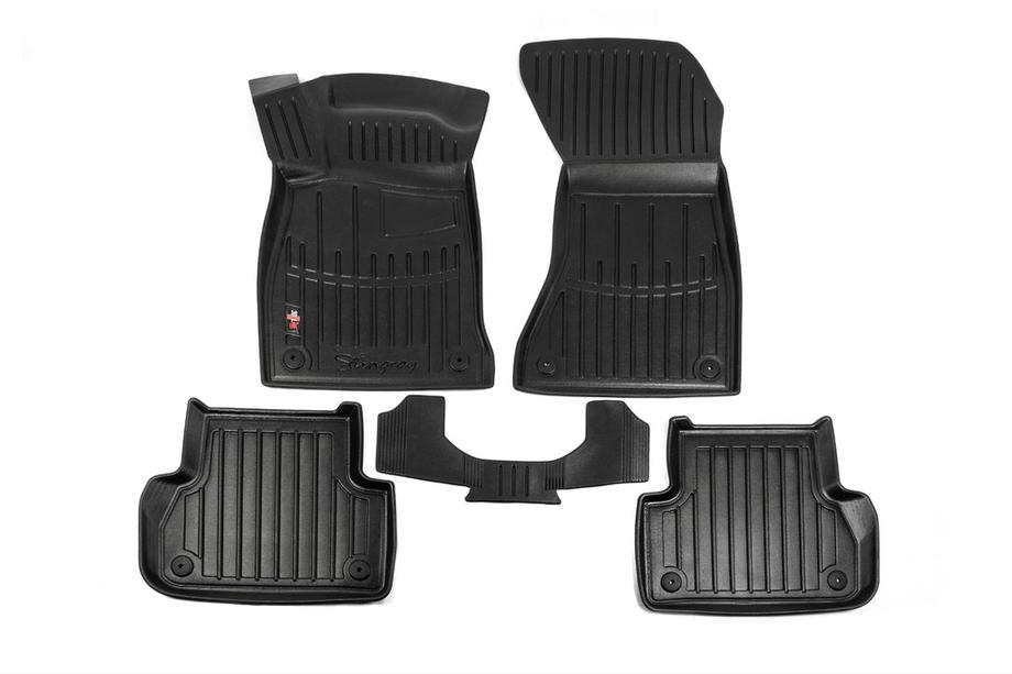 Audi A4 B9 2015–2024 Stingray 3D salona paklājiņi (5 gab., poliuretāns) Image