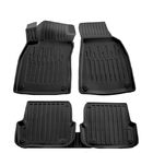 Audi A6 C6 2004–2011 Stingray 3D gumijas salona paklājiņu komplekts (2006-2011, 5 gab.) foto 1