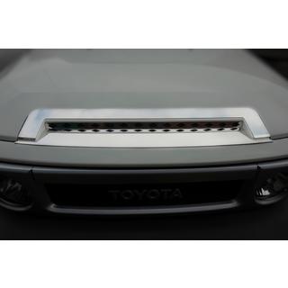 Hromētas uzlikas uz motora pārsega (nerūsējošais tērauds) Toyota FJ Cruiser 2006–2022 foto 3