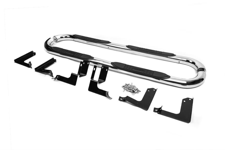 GreatWall Haval/Hover H3 2005–2013 Sānu trubas B240601 80 mm (2 gab., nerūsējošais tērauds) Image