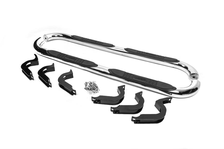 Toyota FJ Cruiser 2006–2022 Sānu trubas B098601 (2 gab., nerūsējošais tērauds) Image