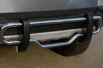 Toyota FJ Cruiser 2006–2022 Aizmugurējais aizsargstienis D098616 (nerūsējošais tērauds) foto 2