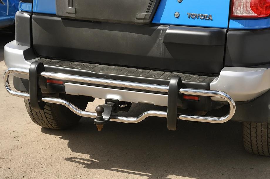 Toyota FJ Cruiser 2006–2022 Aizmugurējais aizsargstienis D098616 (nerūsējošais tērauds) Image