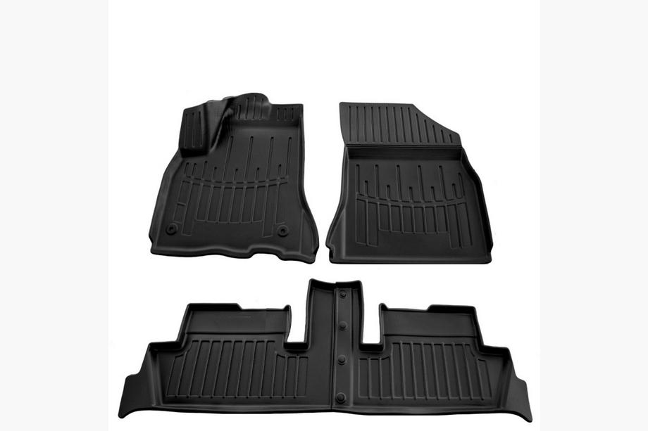 Citroen C-4 Picasso 2006–2013 Stingray 3D salona paklājiņu komplekts (4 gab., poliuretāns) Image