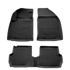 Ford Fiesta 2002–2008 Stingray 3D salona paklājiņi (5 gab., poliuretāns) foto 1