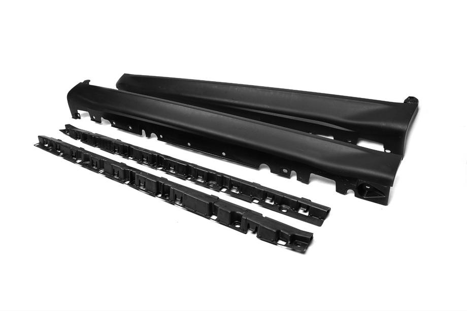 BMW X5 E70 2007–2013 Oriģinālie plastmasas sliekšņi (lietoti, 2 gab.) Image