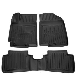 Stingray 3D salona paklājiņu komplekts (4 gab., poliuretāns) Hyundai Accent 2011–2017