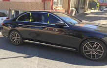 Mercedes E-klase W213 2016–2023 Pilns logu rāmju apdares komplekts (nerūsējošais tērauds) foto 1