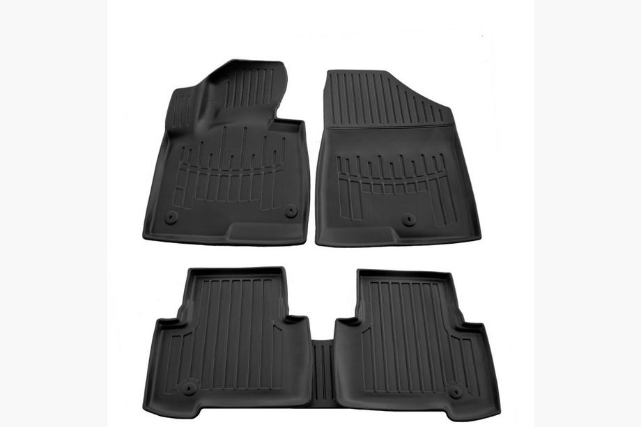 Hyundai Santa Fe 3 2012–2018 Stingray 3D salona paklājiņi (5 gab., poliuretāns) Image