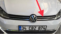 Volkswagen Golf 7/E-Golf 2012–2020 Restes uzlikas 2017-2020 (nerūsējošais tērauds) foto 2