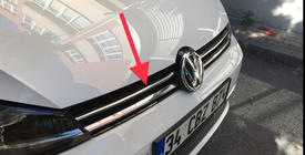Volkswagen Golf 7/E-Golf 2012–2020 Restes uzlikas 2017-2020 (nerūsējošais tērauds) foto 3