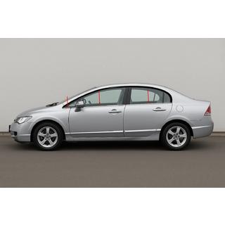Apakšējā logu apmale (6 gab., nerūsējošais tērauds) Honda Civic Sedan VIII 2006–2011 foto 1