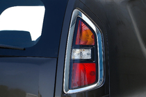 Kia Soul I 2008–2013 Aizmugurējo stop lukturu uzlikas (2 gab., nerūsējošais tērauds) foto 1