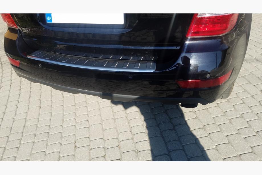 Mercedes ML W164 2005–2011 OmsaLine aizmugurējā bufera uzlikas (nerūsējošais tērauds) Glancēta Image